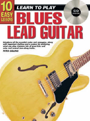 10 Easy Lessons Blues Lead Tech Bk/CD: Classical Guitar Bk/CD/DVD (Paperback)