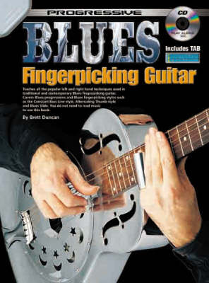 Blues Fingerpicking Guitar Method (Progressive ) (Paperback)