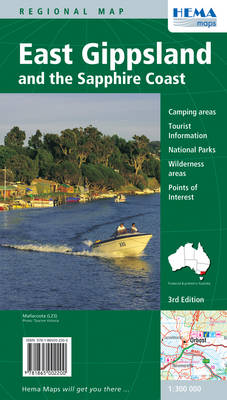East Gippsland and Sapphire Coast (Sheet map)
