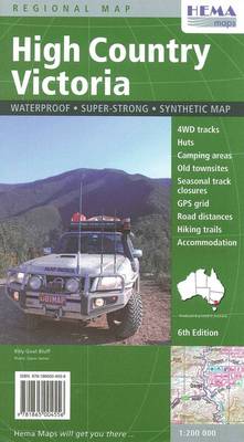 High Country Victoria: HEMA.2.295 (Sheet map)
