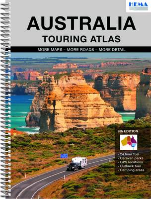 Australia Touring Atlas (Spiral bound)