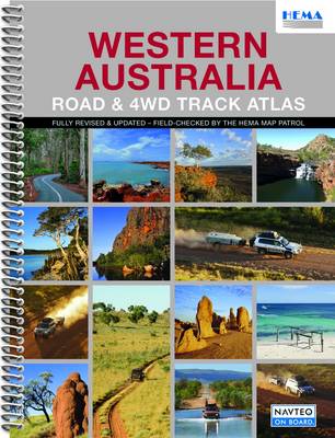 Western Australia Road and 4WD Track Atlas: HEMA.A.DIS28SP (Spiral bound)