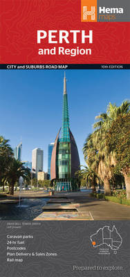Perth and Region Handy Map: HEMA.4.34H (Sheet map, folded)