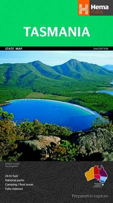 Tasmania State (Sheet map, folded)