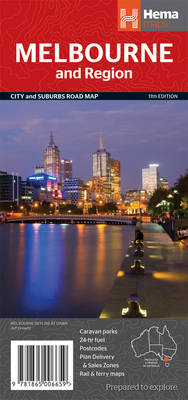 Melbourne and Region Handy Map (Sheet map, folded)