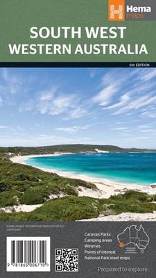 Western Australia South West NP 2013 (Sheet map, folded)