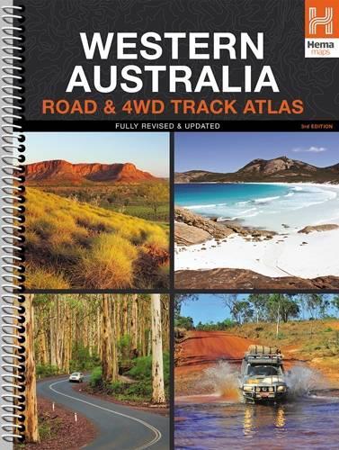 Western Australia 4WD Track Atlas A4 Spiral 2015: HEMA.A.DIS28SP (Sheet map)