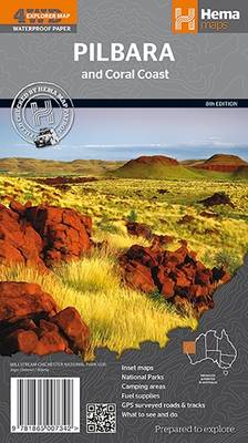 Pilbara and Coral Coast 2014 (Sheet map, folded)
