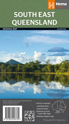 South East Queensland Map 2ED (Sheet map, folded)