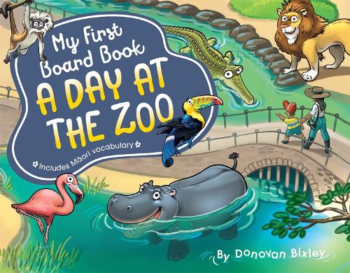 My First Board Book: A Day at the Zoo - My First Board Book (Board book)