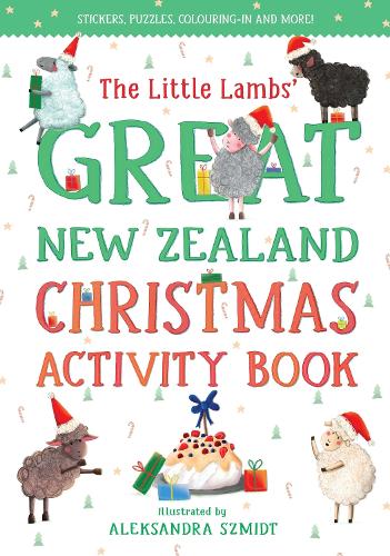 The Little Lambs' Great New Zealand Christmas Activity Book (Paperback)