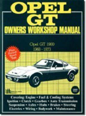 Opel GT 1968-73 Owners Workshop Manual (Paperback)