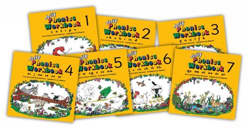 Jolly Phonics Workbooks 1-7 by Sue Lloyd, Sara Wernham | Waterstones