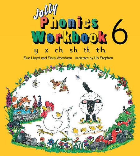 Jolly Phonics Workbook 6 by Sue Lloyd, Sara Wernham | Waterstones