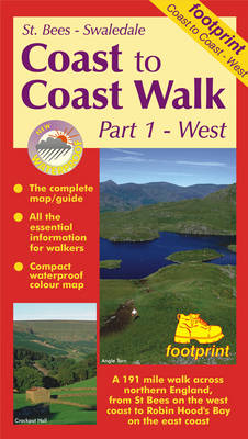 Coast to Coast Walk: St.Bees to Swaledale Pt. 1 - Long distance walks maps (Sheet map, folded)