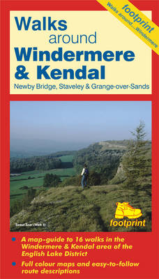 Walks Around Windermere: Kendal, Sawry and Newby Bridge (Sheet map, folded)
