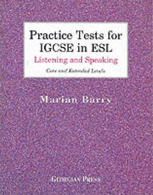 Practice Tests for IGCSE in ESL: Listening and Speaking (Paperback)