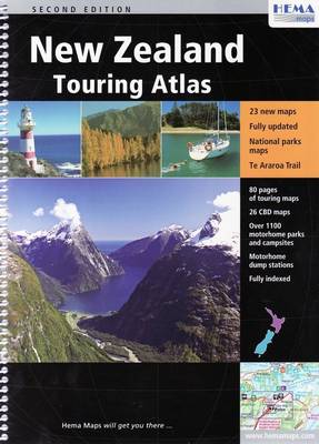 New Zealand Touring Atlas (Sheet map)