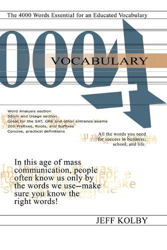 Vocabulary 4000 by Jeff Kolby Waterstones