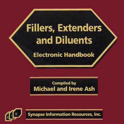 Fillers Extruders and Diluents Electronic Handbook (CD-ROM)