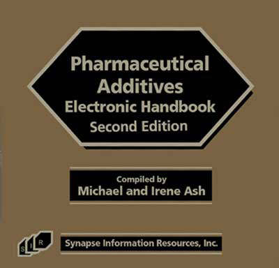 Pharmaceutical Additives Electronic Handbook (CD-ROM)