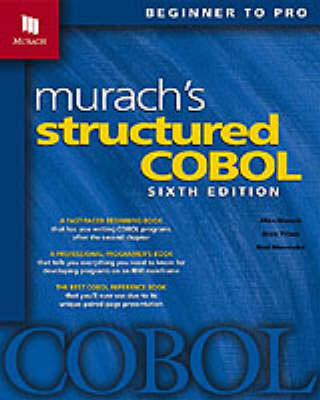 Murach's Structured Cobol: Training and Reference (Book)