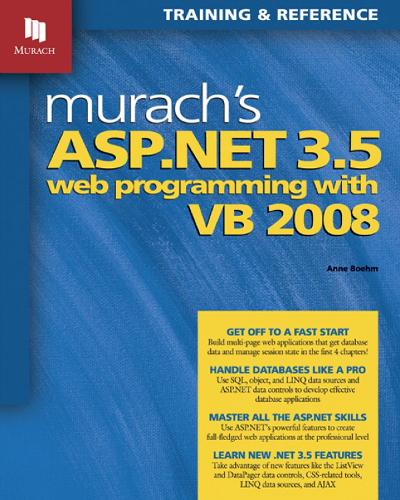 Murach's ASP.NET 3.5 Web Programming with VB 2008 (Paperback)