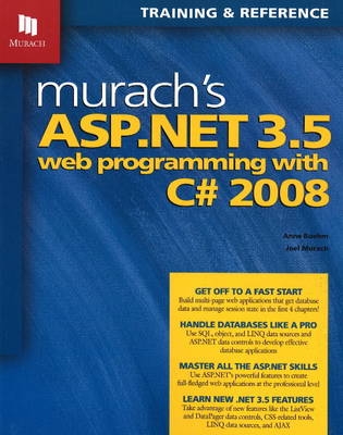 Murach's ASP.NET 3.5 Web Programming with C# 2008 (Paperback)