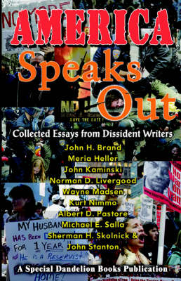 America Speaks Out: Collected Essays from Dissident Writers (Paperback)