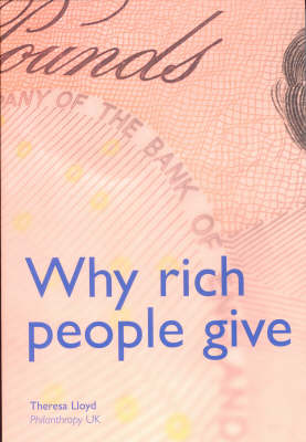 Why Rich People Give (Paperback)