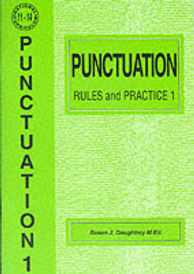 Punctuation Rules and Practice: No. 1 - English S. (Paperback)