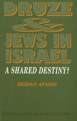 Druze and Jews in Israel: A Shared Destiny? (Paperback)