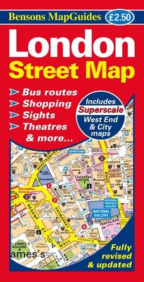 London Street Map (Sheet map, folded)