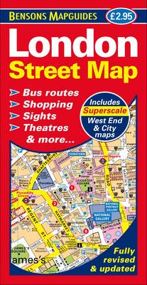 London Street Map (Sheet map, folded)