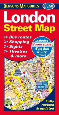London Street Map (Sheet map, folded)