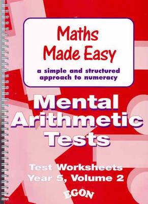 Mental Arithmetic Tests: Year 5 Bk. 2 (Paperback)