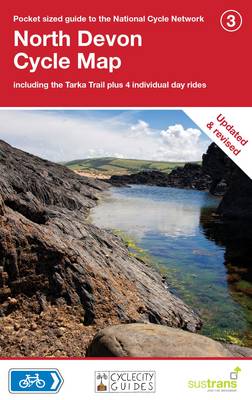North Devon Cycle Map: Including the Tarka Trail Plus 4 Individual Day Rides - CycleCity Guides (Sheet map, folded)