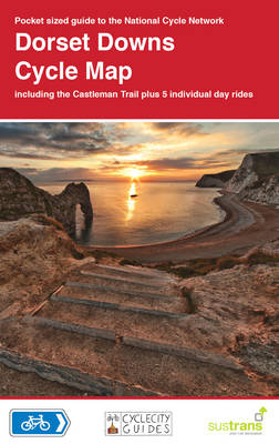 Dorset Downs Cycle Map: Including The Castleman Trail Plus 5 Individual Day Rides - CycleCity Guides (Sheet map, folded)
