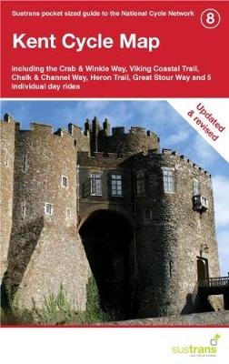 Kent Cycle Map: Including the Crab & Winkle Way, Viking Coastal Trail, Chalk & Channel Way, Heron Trail, Plus Five Individual Day Rides - CycleCity Guides (Sheet map, folded)