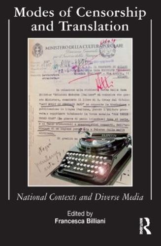 Modes of Censorship: National Contexts and Diverse Media (Paperback)