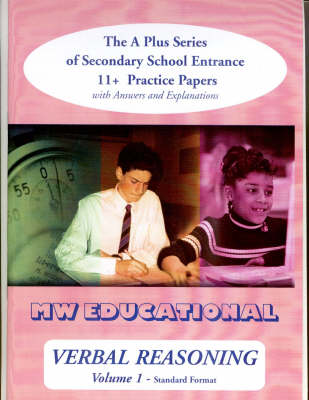 Verbal Reasoning: with Answers v. 1: The A-plus Series of Secondary School Entrance 11+ Practice Papers - 'A' Plus S. (Paperback)