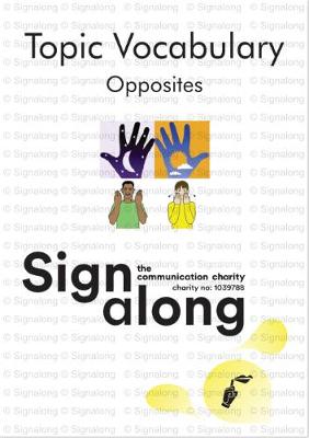 Topic Vocabulary: Opposites (Spiral bound)