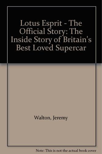 Lotus Esprit - The Official Story: The Inside Story of Britain's Best Loved Supercar (Hardback)