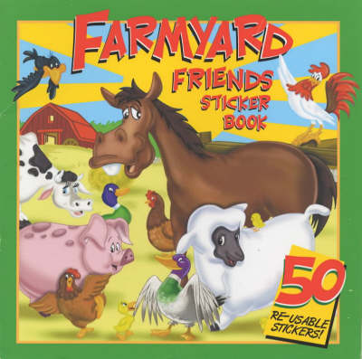 Farmyard Friends Sticker Book: Read and Count - Cartoon Club S. No. 1