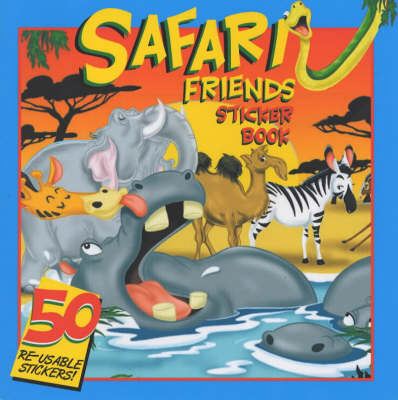 Safari Friends Sticker Book: Read and Count - Cartoon Club S. No. 2