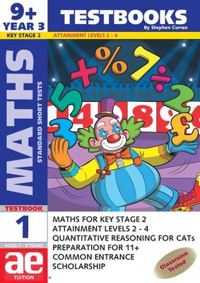9+ (Year 3) Maths Testbook 1: Standard Short Tests - 9+ (Year 3) Maths Workbooks for Children (Paperback)