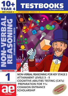 10+ (Year 4) Non-verbal Reasoning Testbook 1: Standard Short Tests - 10+ (Year 4) Non-verbal Reasoning Workbooks for Children (Paperback)
