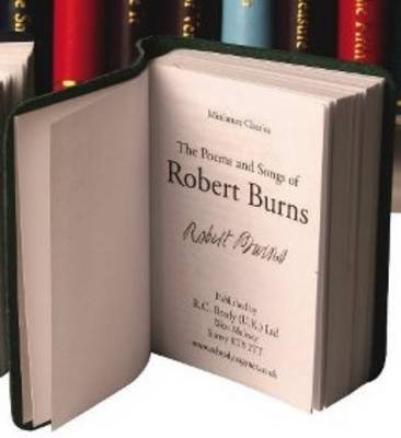 Robert Burns: Poems and Songs (Leather / fine binding)