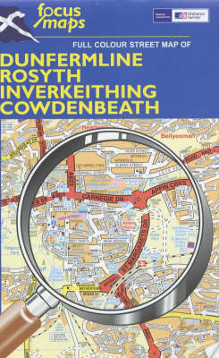 Full Colour Street Map of Dunfermline, Rosyth, Inverkeithing, Cowdenbeath: 014 (Sheet map, folded)