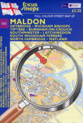 Full Colour Street Map Of Maldon Waterstones   9781904540298 